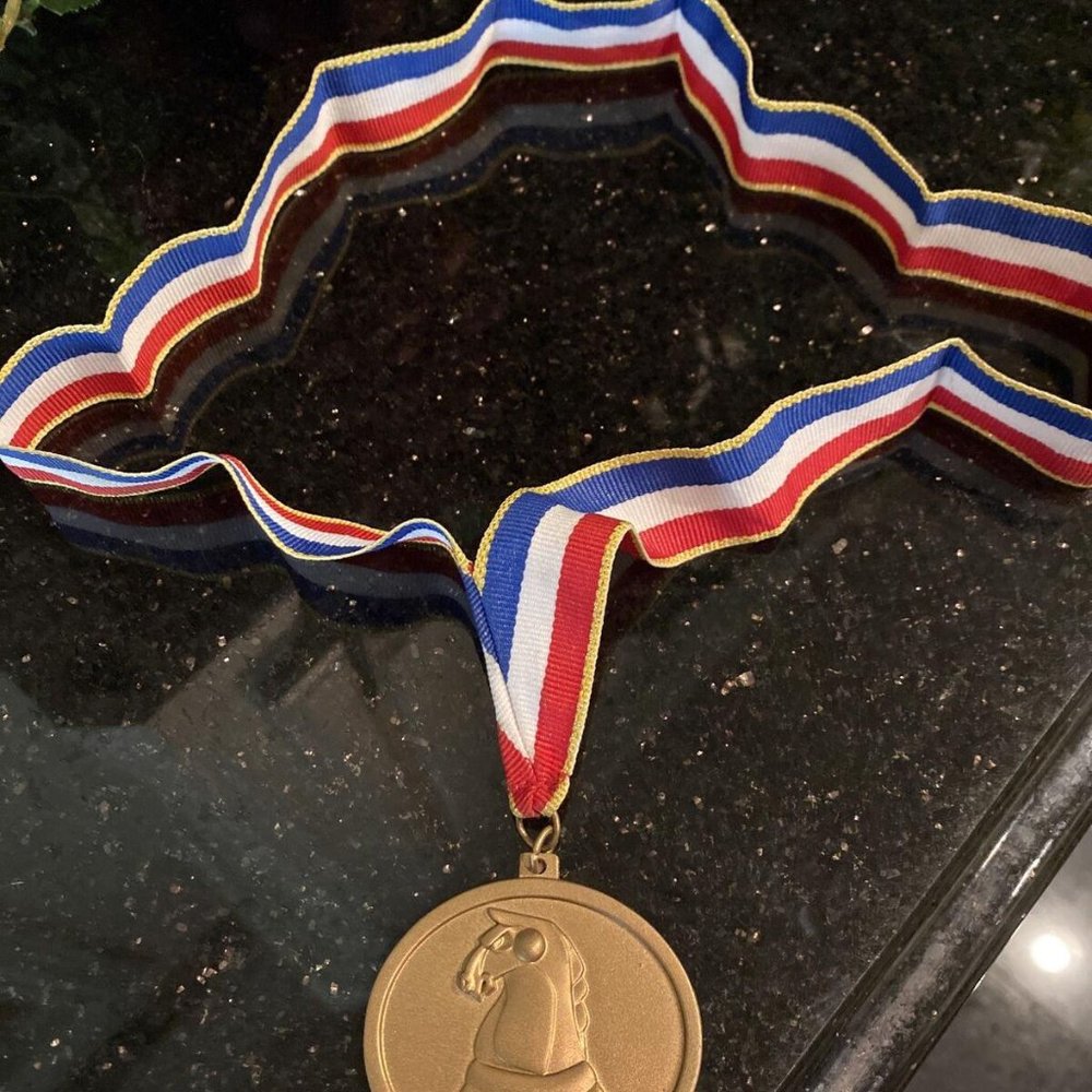 Chess Medal for kids. Teach and reward